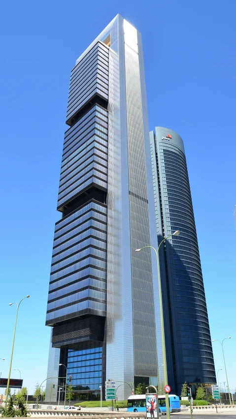 tall buildings near one another on a clear day