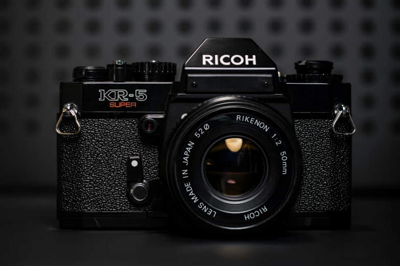 the ricoh 35d is on display for us to see