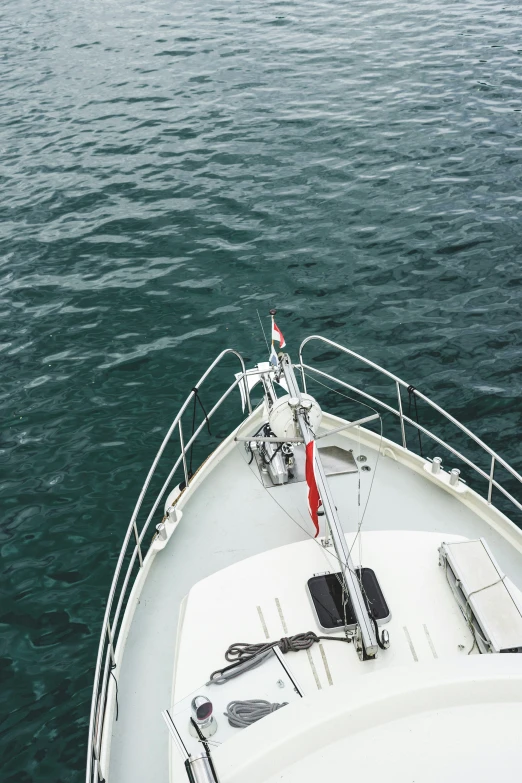 a large body of water with a boat in it