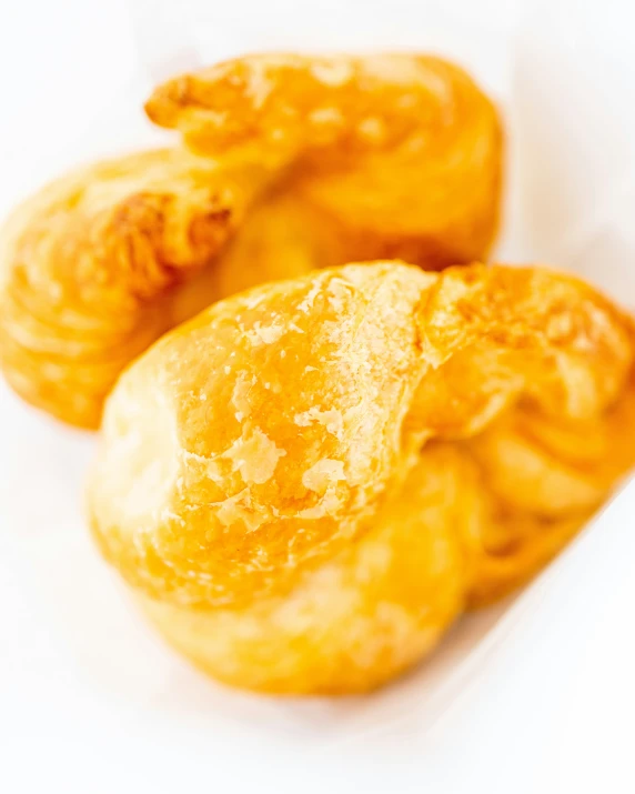 fried pieces of food are shown in close up