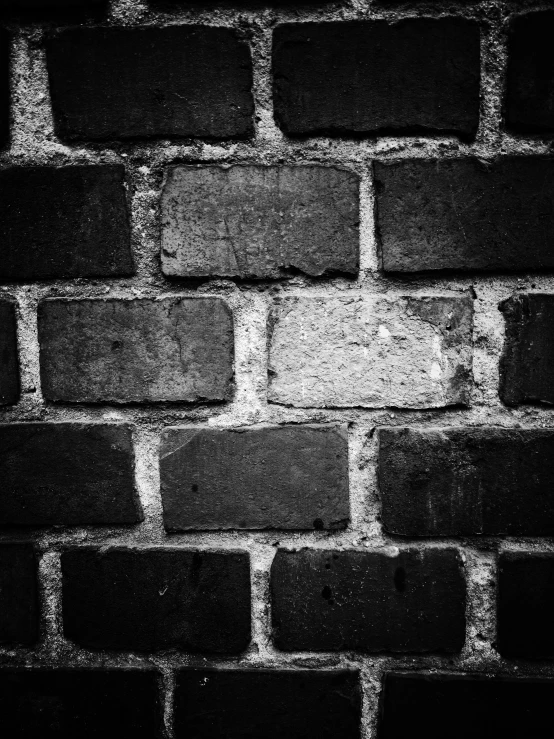 a black and white pograph of bricks