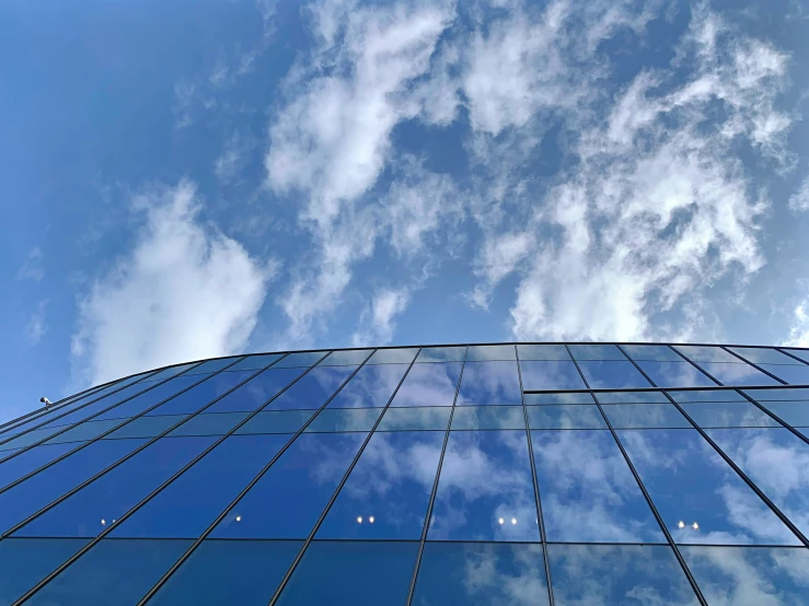 a close up po of an building on a sunny day