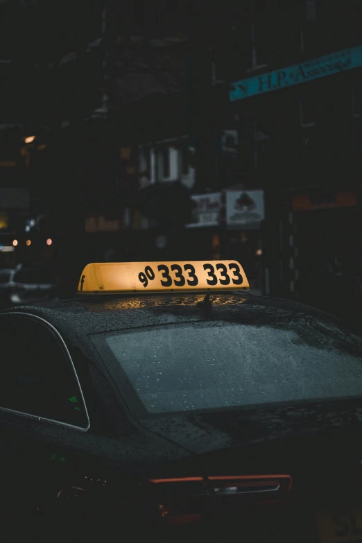 an ecco logo on top of the windshield of a car