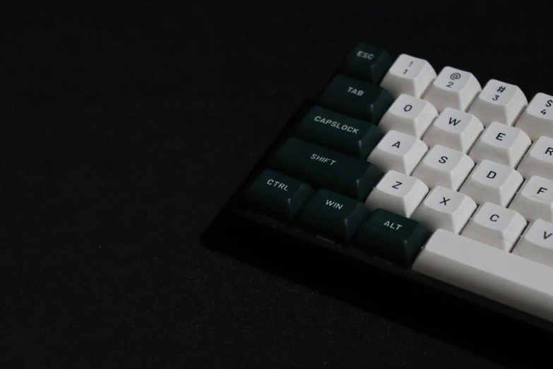 a close up s of a keyboard sitting on top of a table