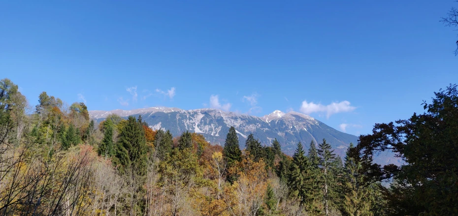 the view of a mountain from a scenic viewpoint