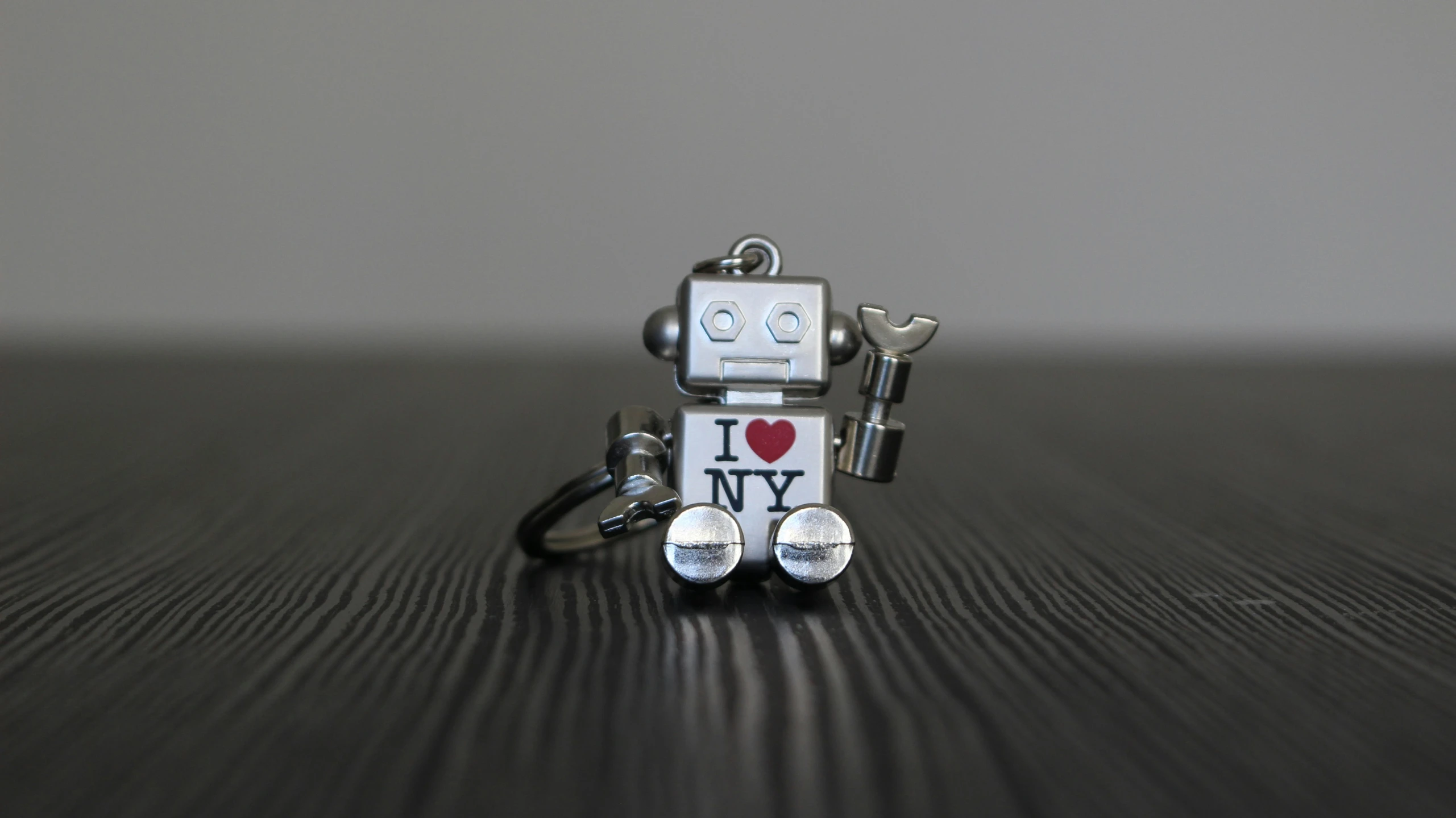 a little robot has keys for its keys