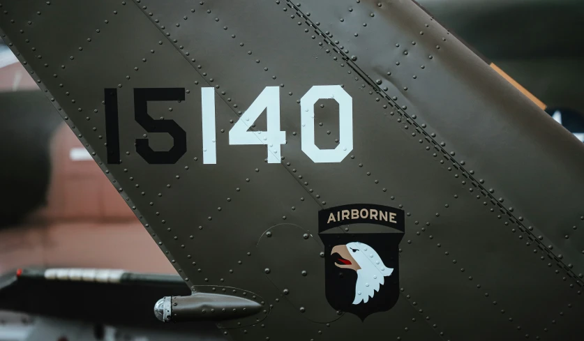 a close up view of the nose of an air force jet plane