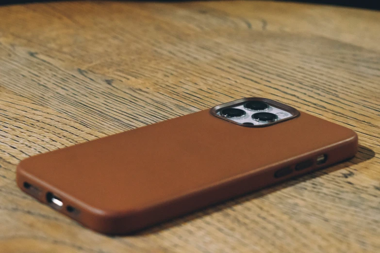 a case for the iphone is lying on a table