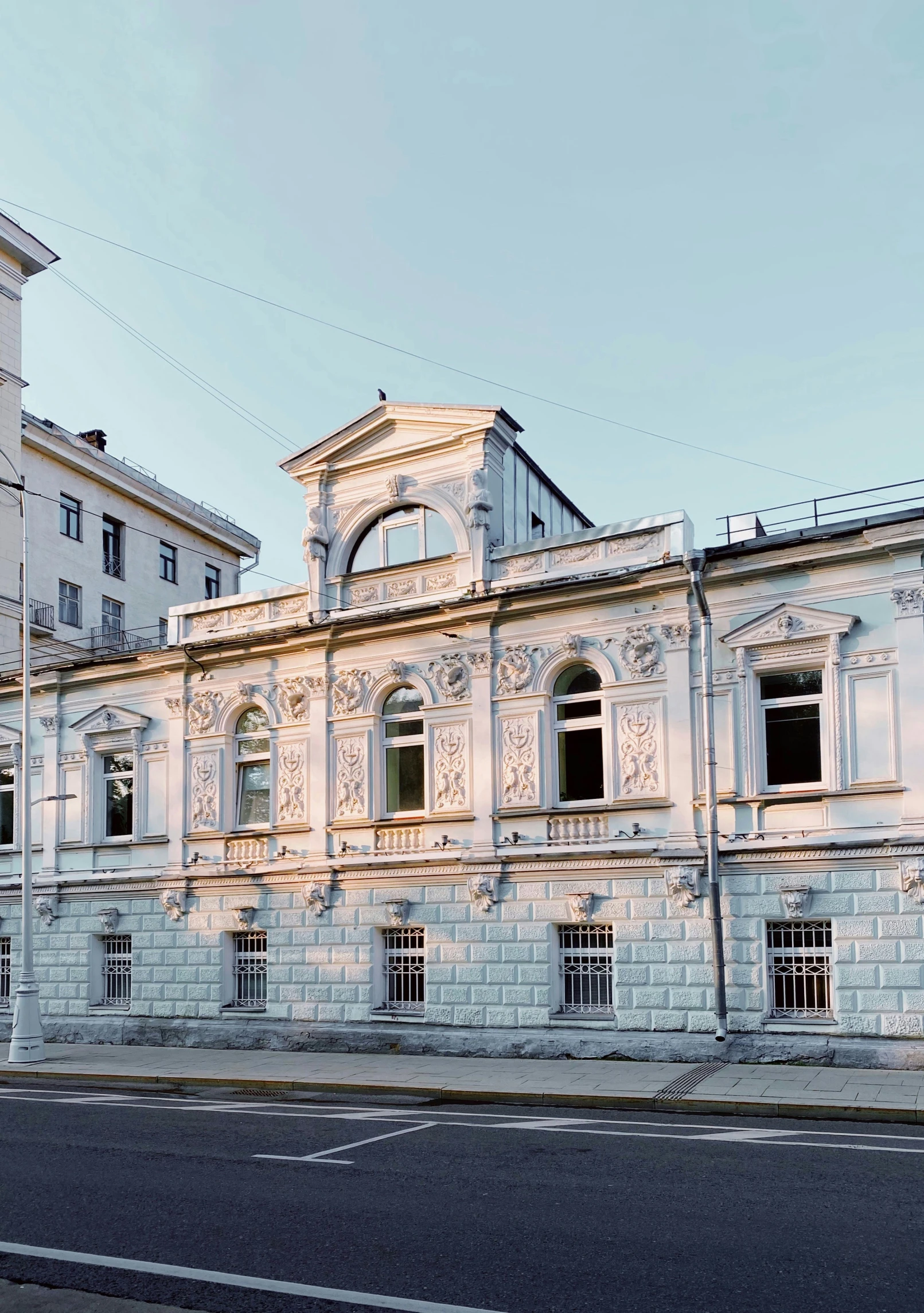 this building is made of white marble