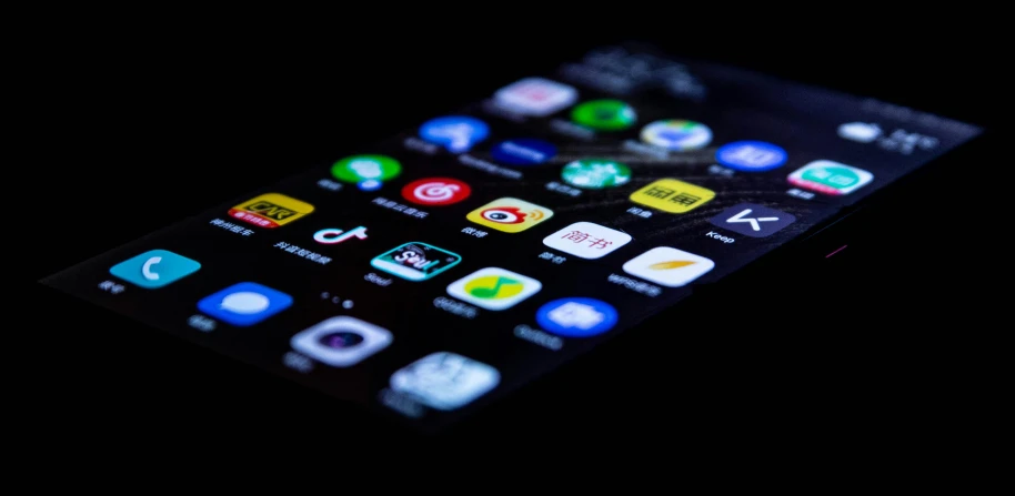 an image of an iphone screen with many app icons