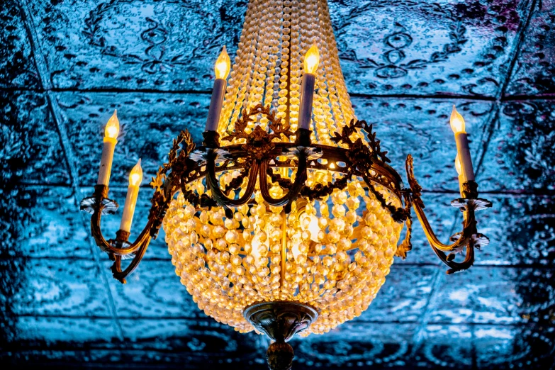 a very fancy looking chandelier made from glass