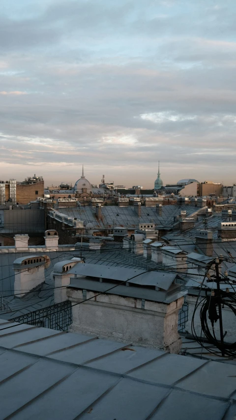 an image of roofs in the distance