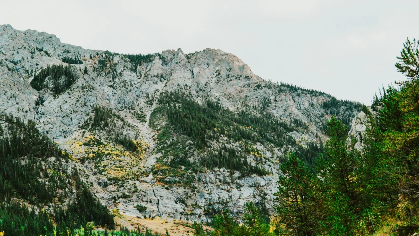 an idyllic po of a mountain and grass