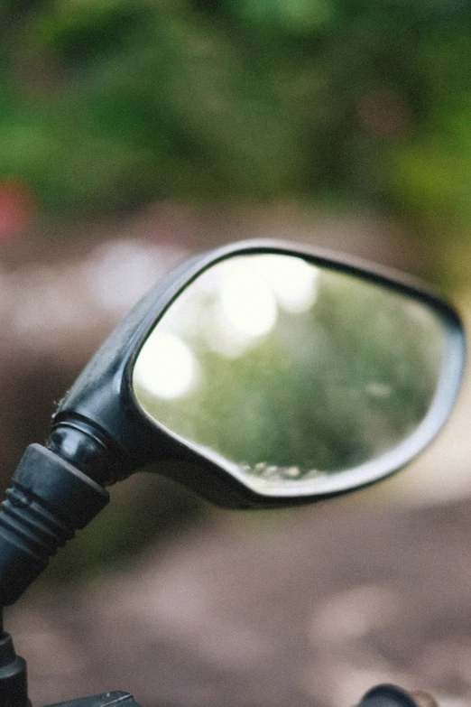 a close up of the handlebar of a motorcycle