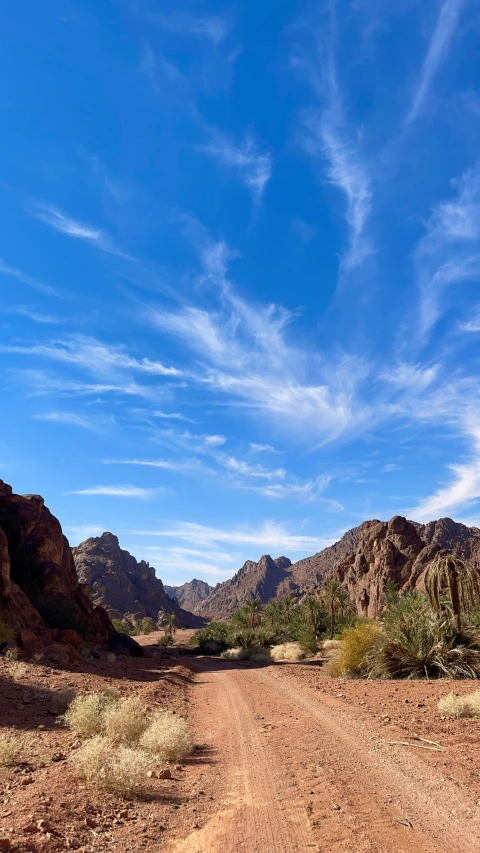 the dirt is very rough and has little clouds