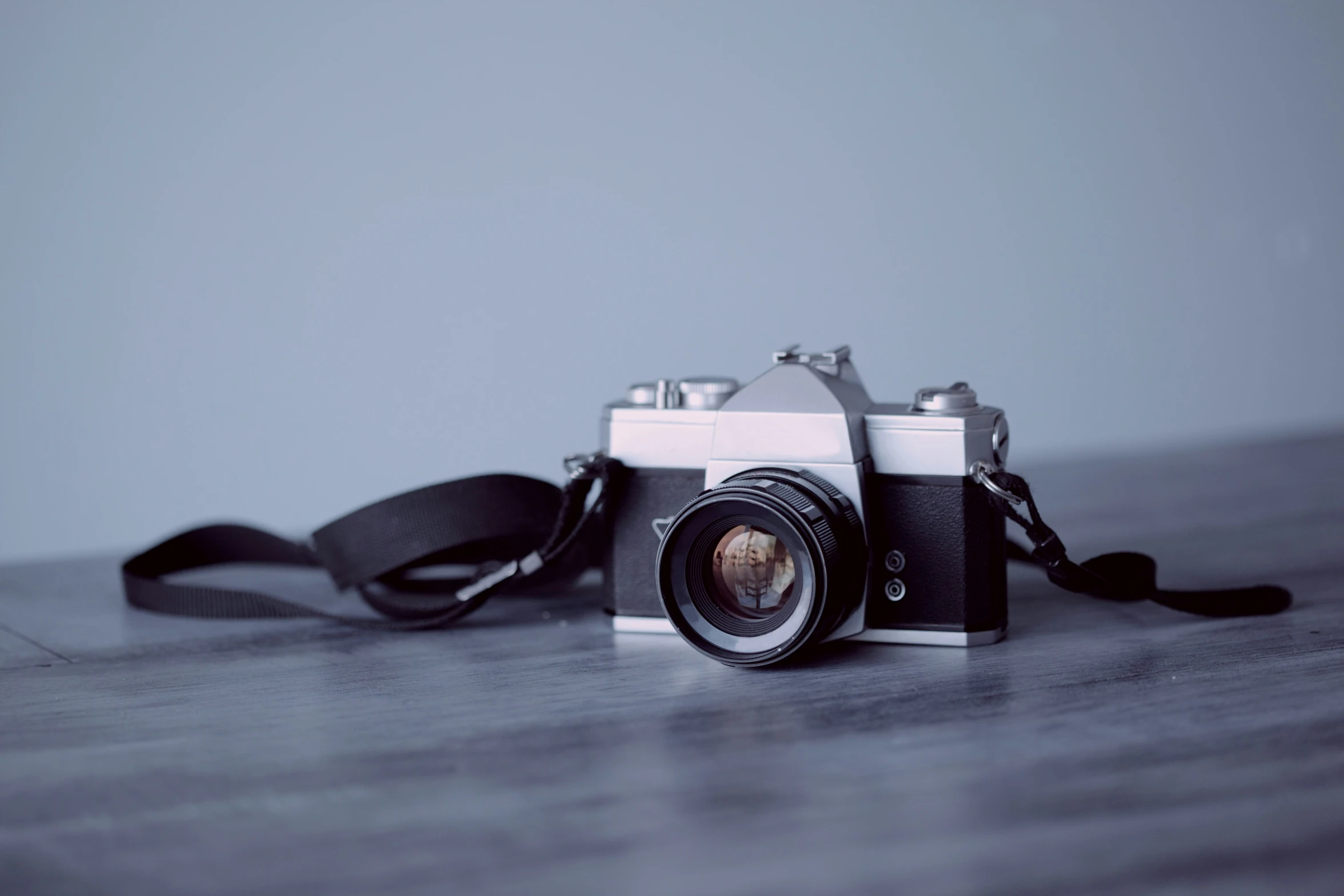 a po camera on top of a table