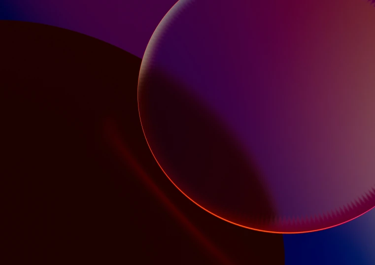 an abstract design with purple and orange in it