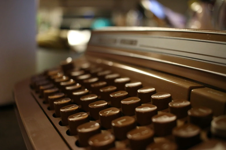 a close up image of the keys on a piano