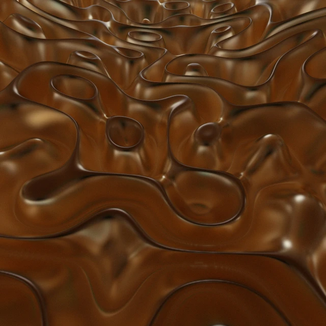 brown lines are in an image with water waves