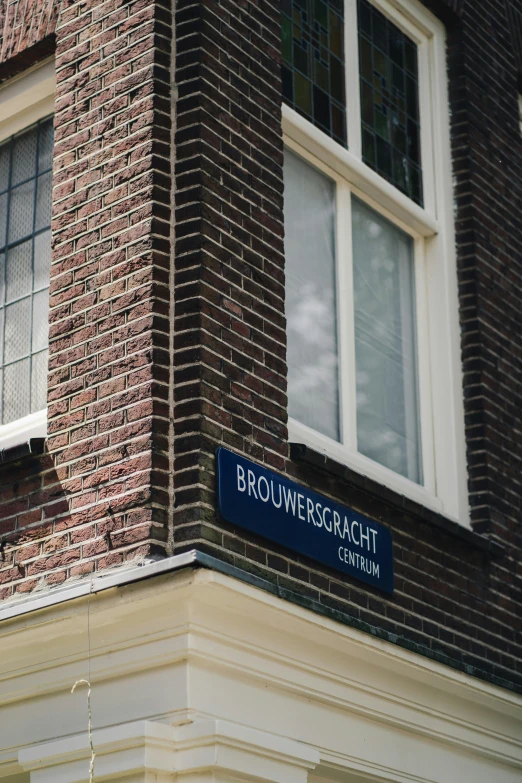 street sign showing brownsack, which is the name of the neighborhood