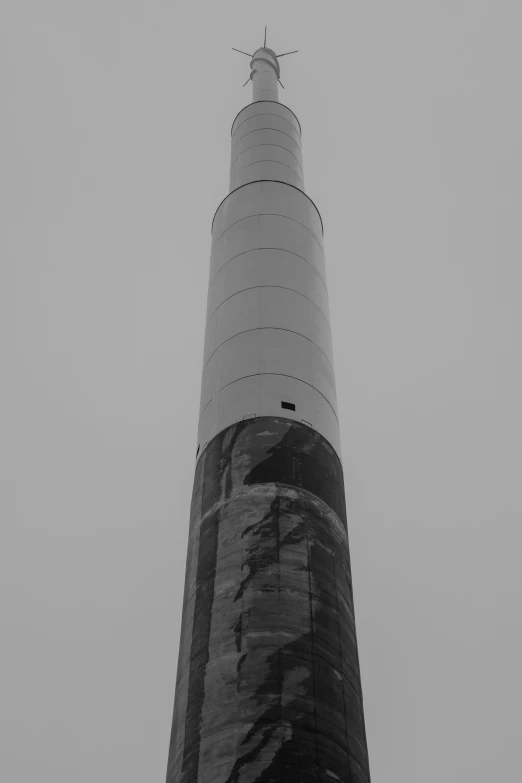 a black and white po of a light house