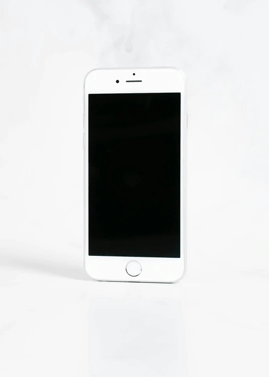 an image of an iphone standing on its stand