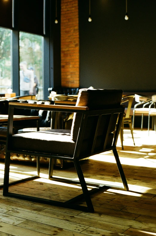 an empty dining room with a very big table