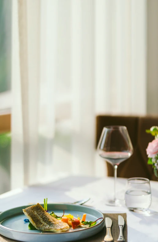 a picture of someone's dinner set up on the table