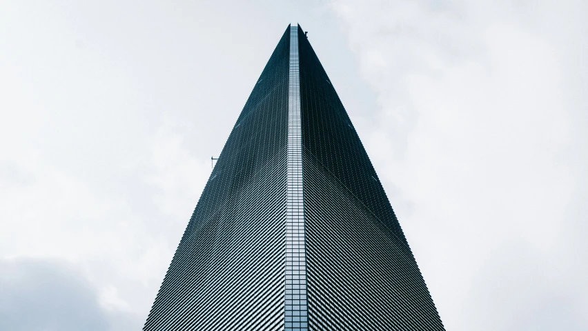 an image of a building with many lines on the side