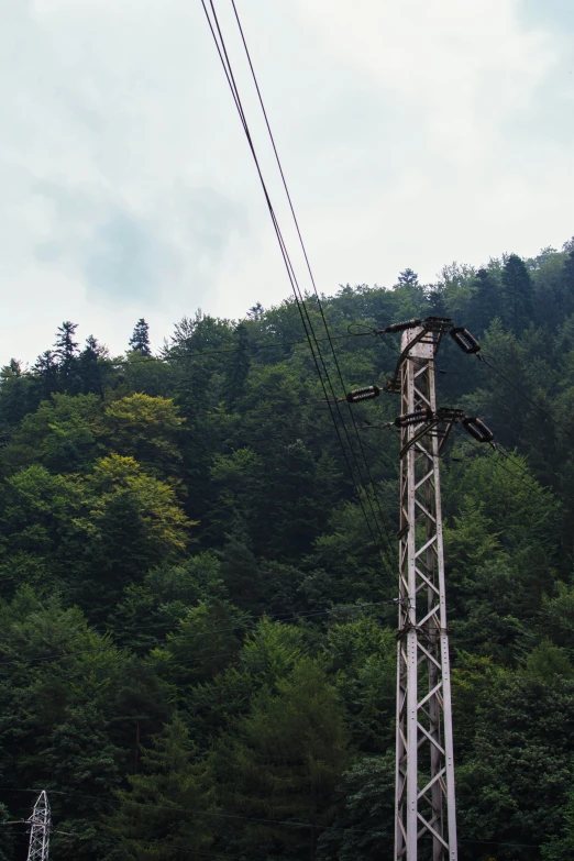 two people ride on a pair of train tracks on their shoulders