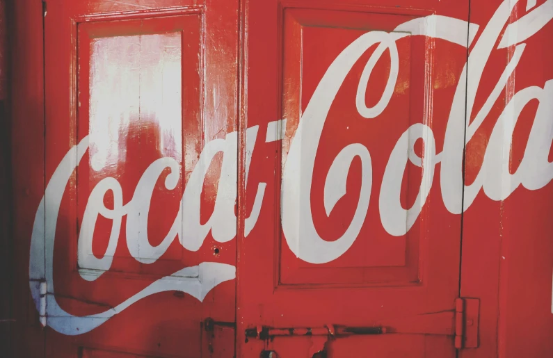 a close up of the side of a truck with the door open