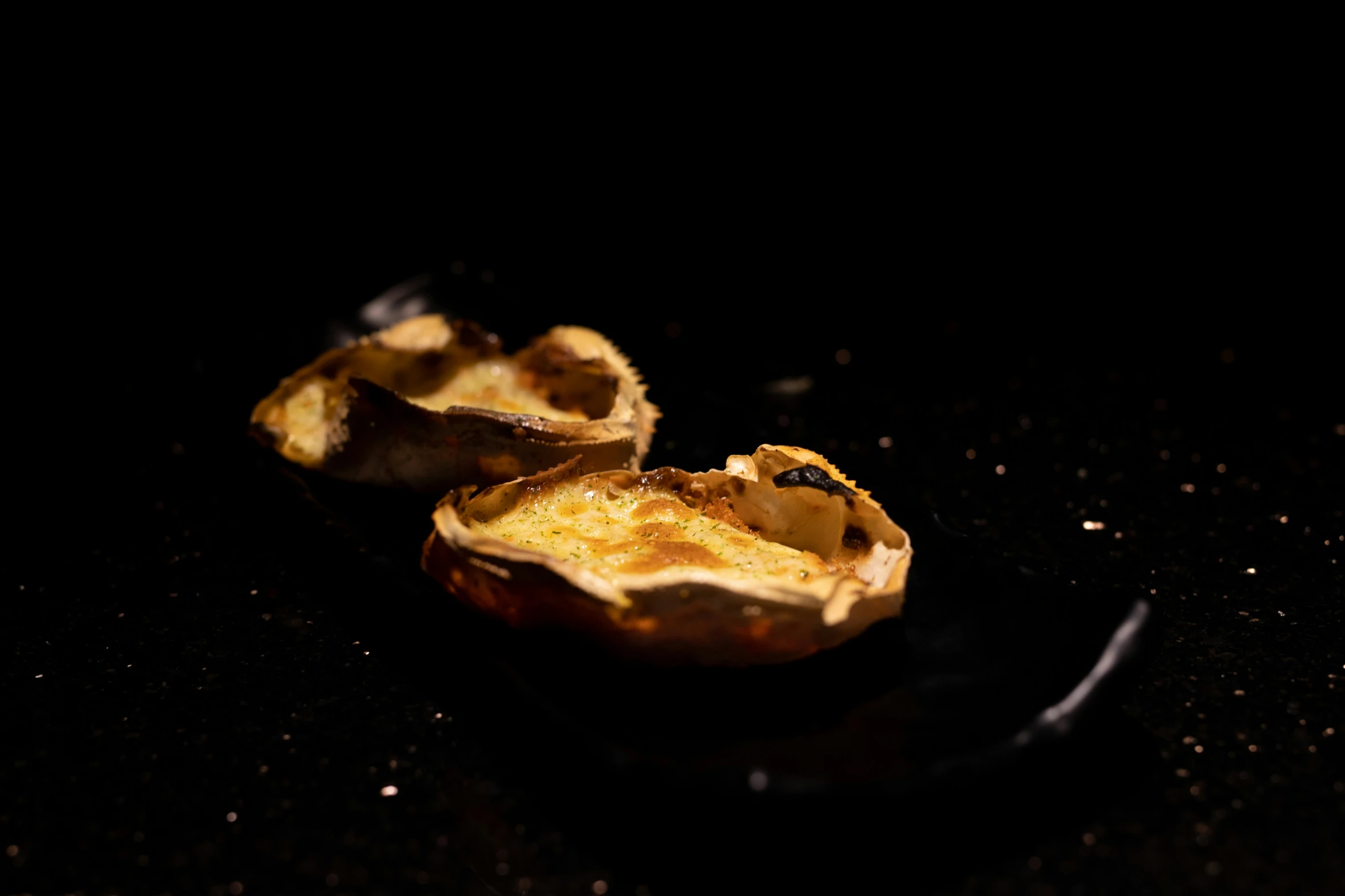 some food is laying out on a table