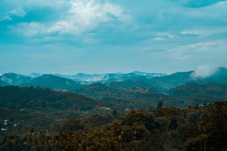 a scenic view of a mountains and forest