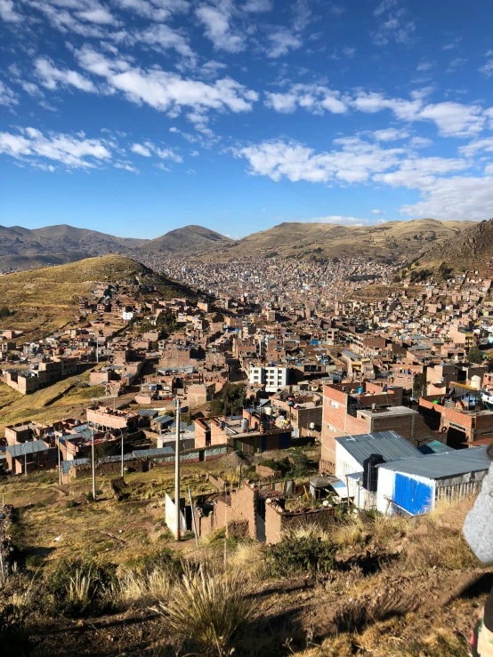 this image shows the village of djinbo in africa