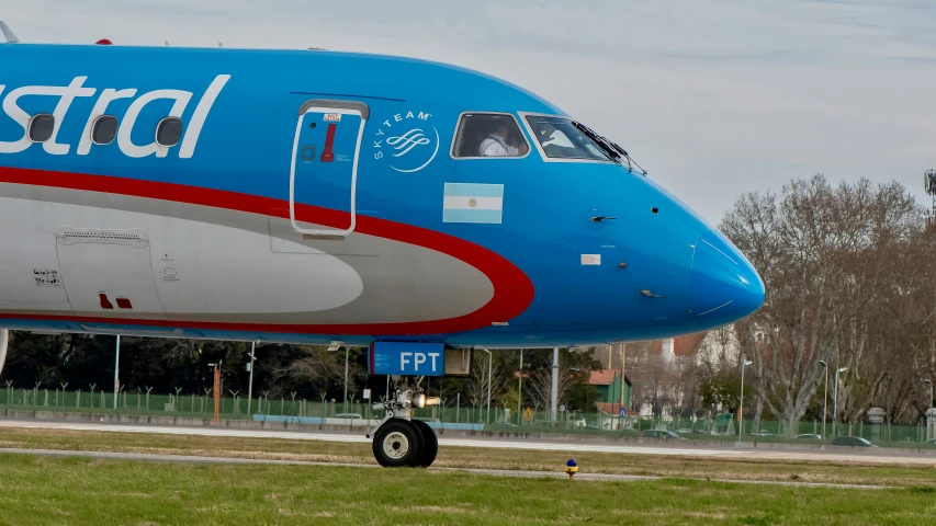 the tail end of a large passenger jet airplane