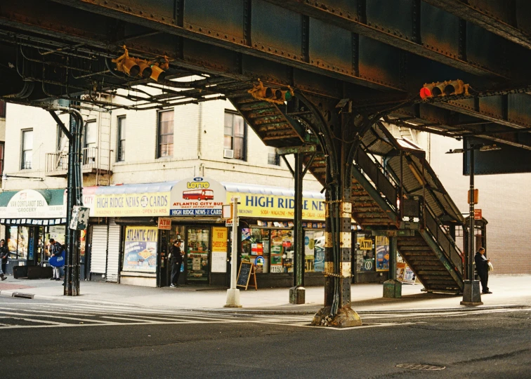 a building with stairs leading up to it