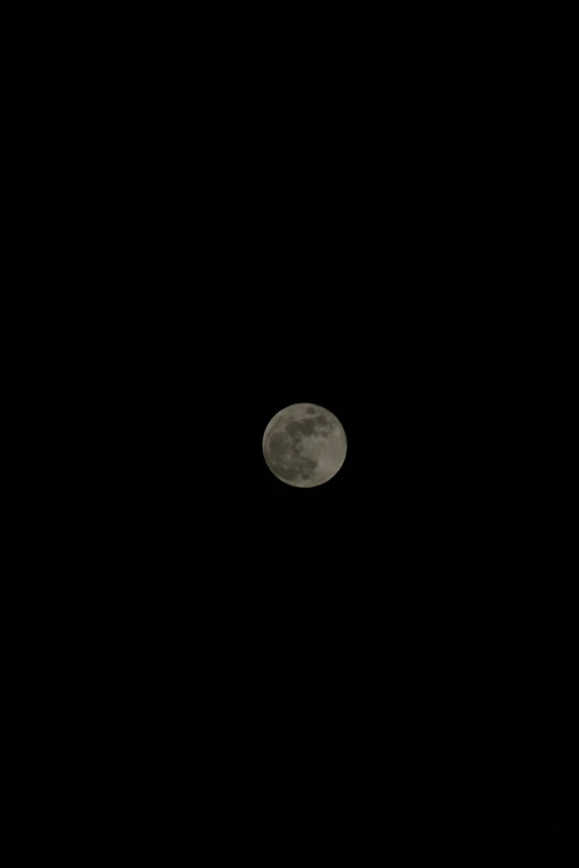 a plane flying past the moon in the sky