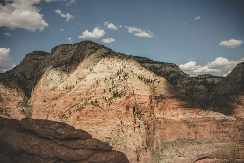 a rock formation that appears to be very large