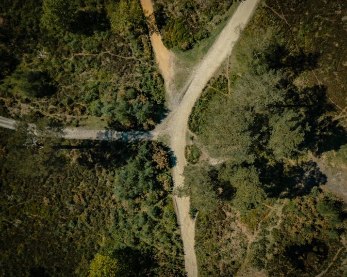 a road in the middle of an empty field