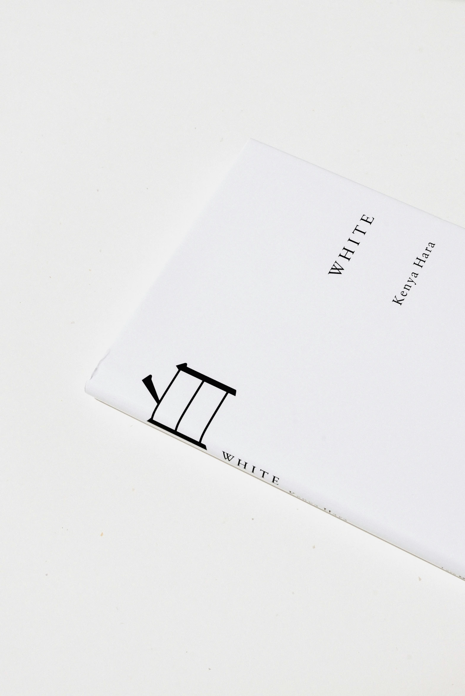 a white and black book with a chinese character