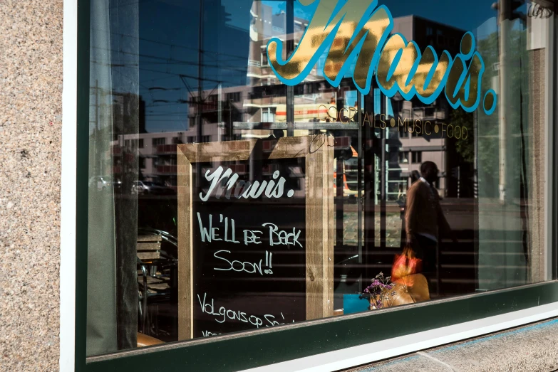 the shopfront of the famous restaurant, umboz