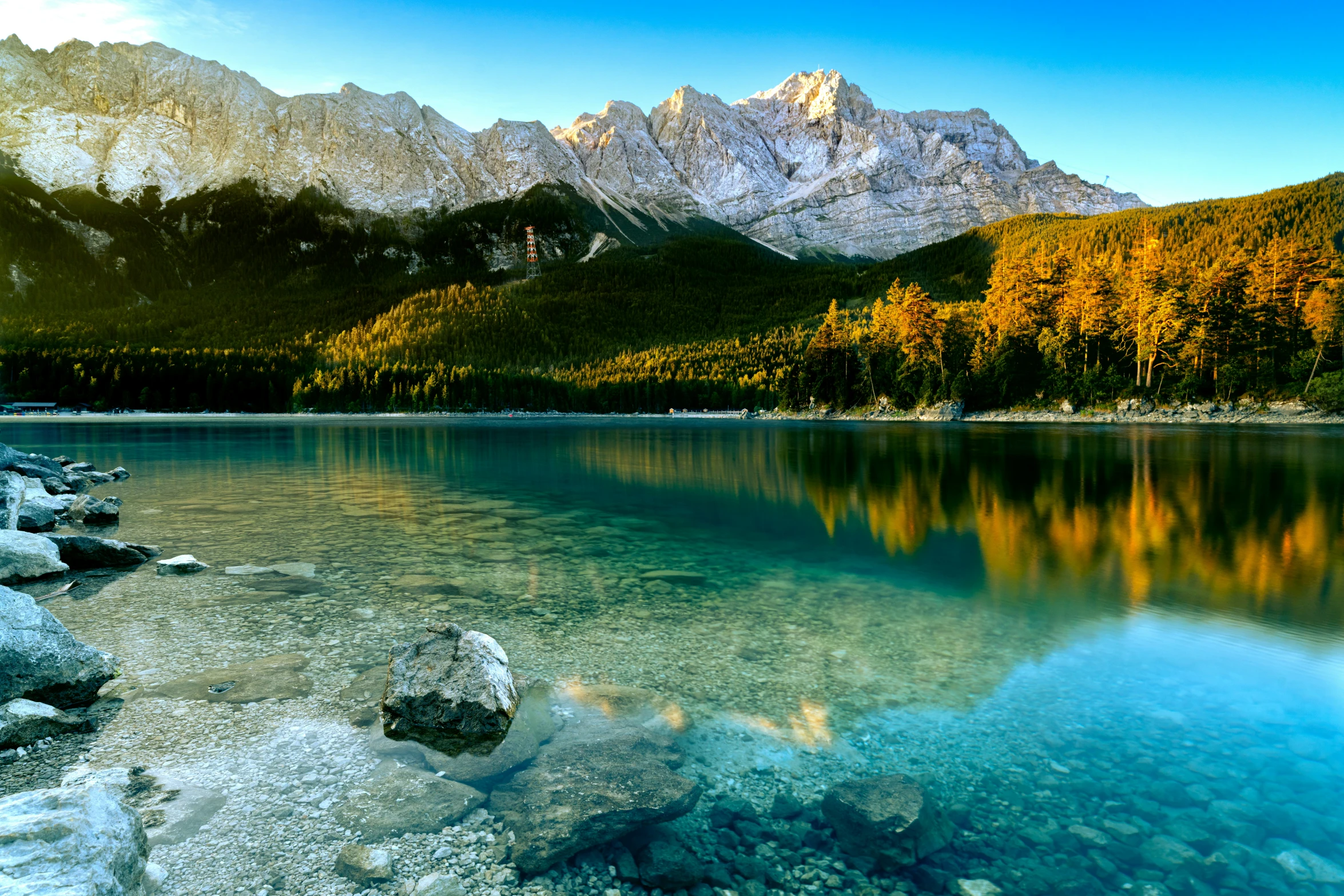 some very nice looking mountains by the water