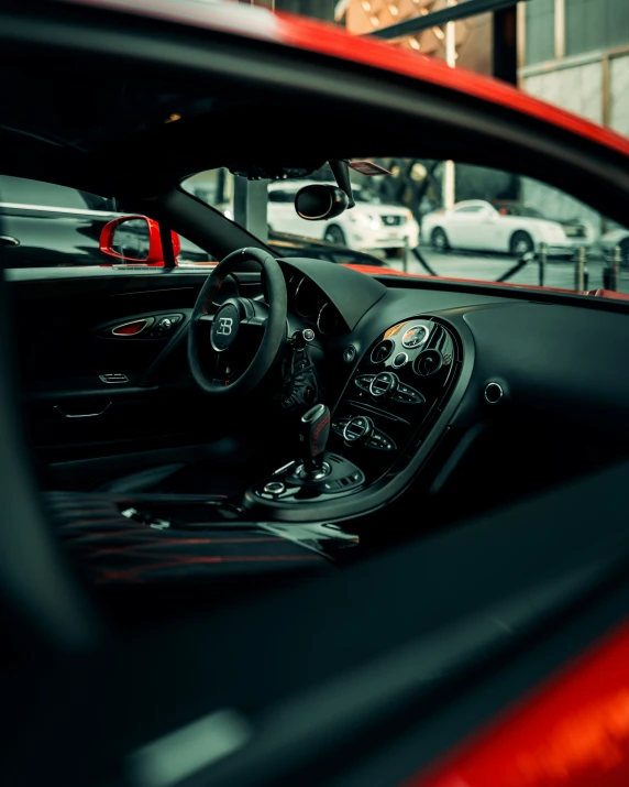 a close up of the interior of a car