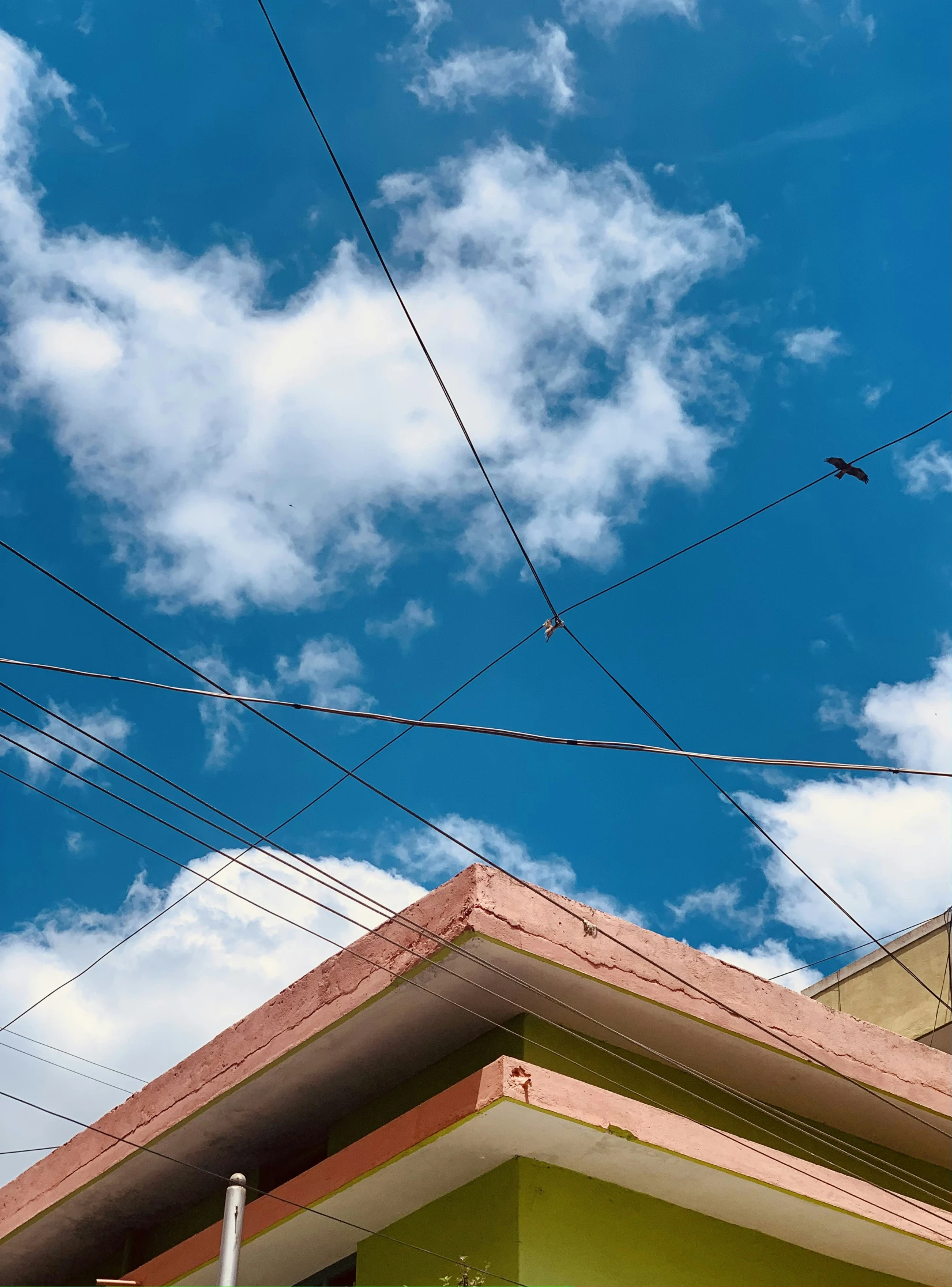 an image of a house with a sky background