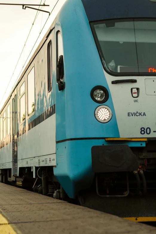 a train that is sitting on some tracks