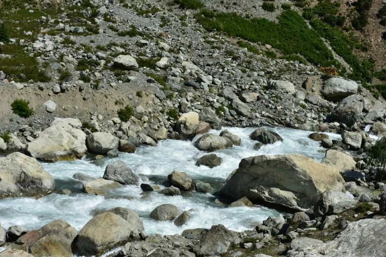 an image of a mountain river running through it