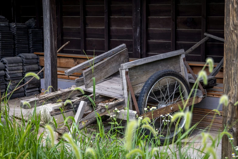 the old wagon is still in use