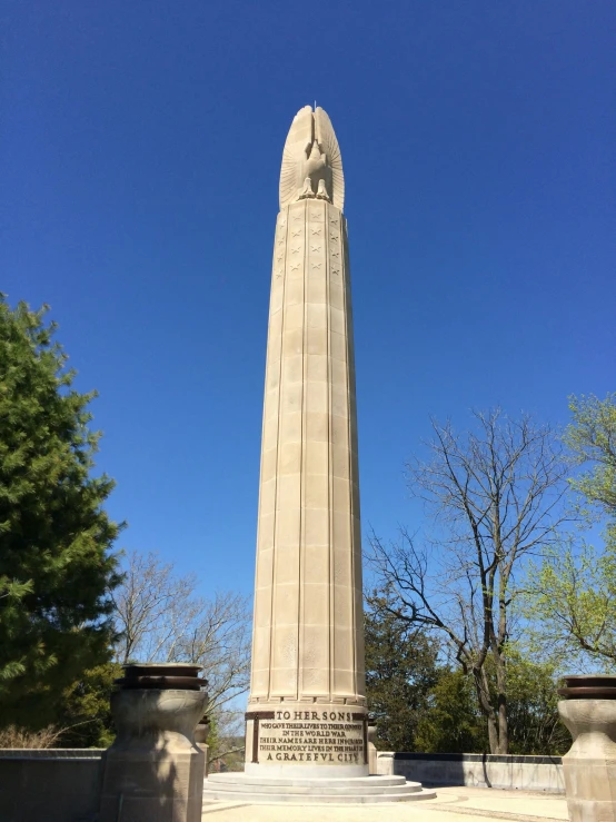 the tall tower has a clock built into it