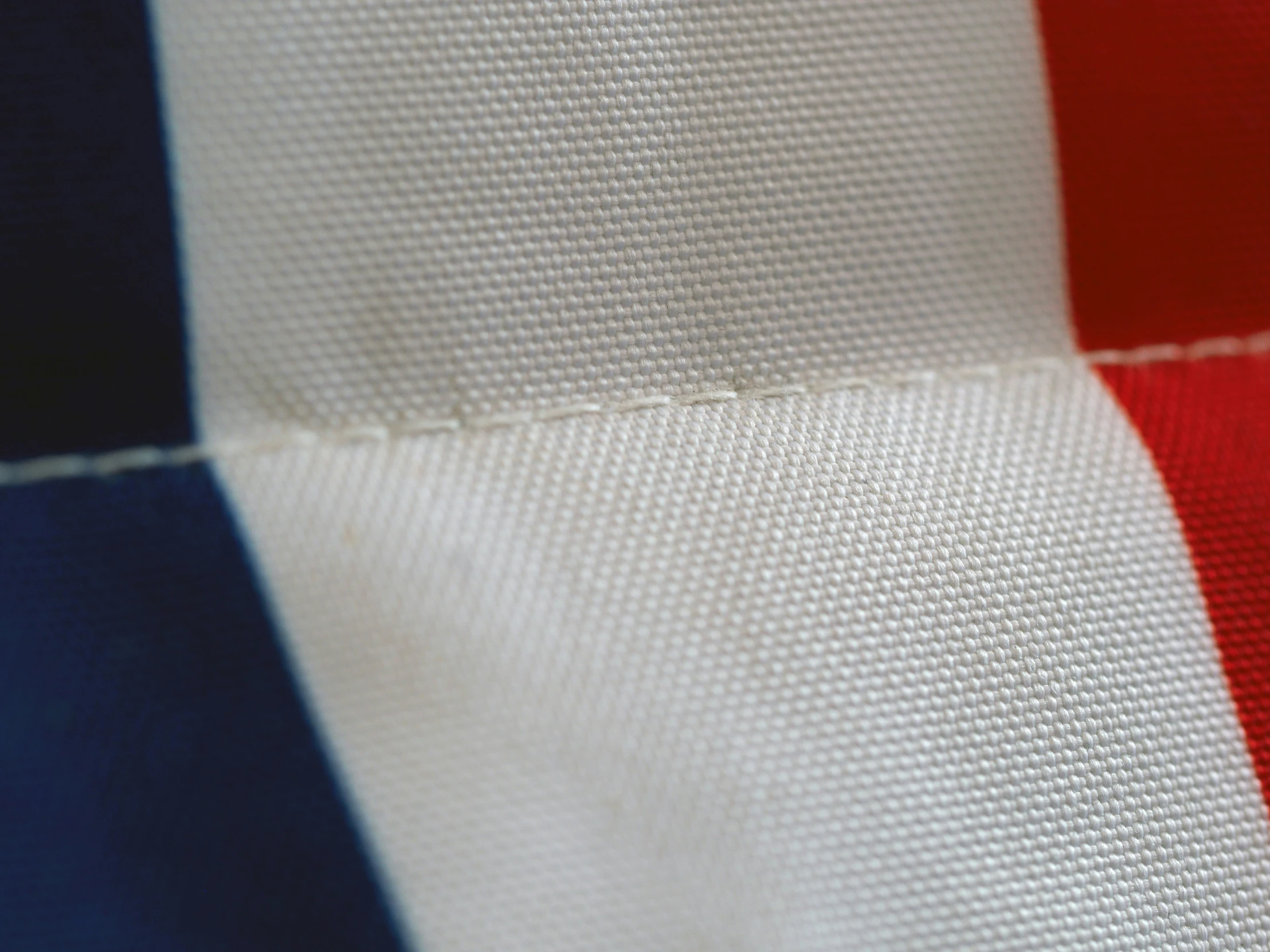 the flag of france on the fabric