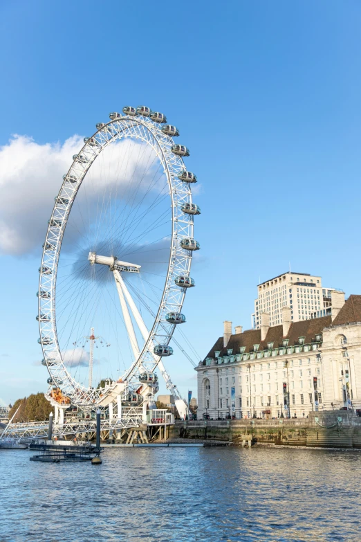 an image of a ferris wheel in a town